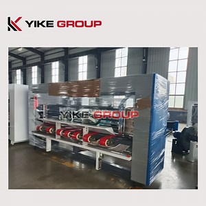 [Hot Item] YK-1428 Automatic Corrugated Carton Box Making Pasting Folder Gluer Machine