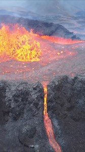 3.2K views · 49 reactions | Lava flow from a volcano eruption in Iceland. #geology #science #volcano #eruption #iceland #earth #nature #planet | Geology Science Official | Facebook