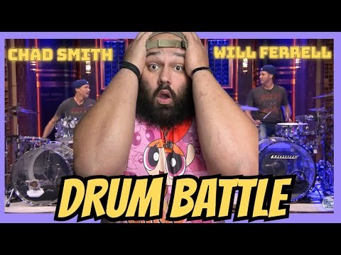 CHAD SMITH VS WILL FERRELL DRUM OFF