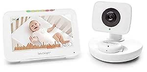 Baby Delight Snuggle Nest Video Baby Monitor with Alarm | 5.0" LCD Screen | Real-Time Baby Movement and Positioning | Wearble Monitor Unit | Alarm Sounds When Movement Isn't Detected for 15 Seconds