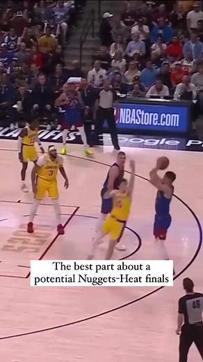 The difference between Jokic and Jimmy Butler! #explorepage #NBA #facebookreels #explore #Nuggets #nikolajokic #JimmyButler | HangTime