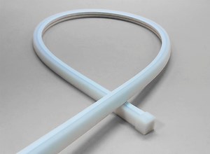 [Hot Item] OEM ODM Slim 12*12mm Silicone 24V Flexible LED Neon Strip for DIY Holiday Decoration
