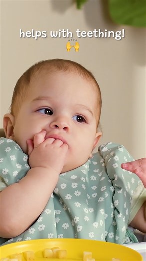Turning a banana into a soothing treat for teething tots! 🍌✨ | Blossom