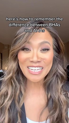 BHA vs AHA — Here’s how to remember the difference 👏⁠ ⁠ ⬇️ BHA: Works BELOW the surface of skin⁠ ⬆️ AHA: Works ABOVE the surface of skin⁠ ⁠ Our founder @DrPimplePopper shares more about how Beta and Alpha Hydroxy Acids work, what skin concerns they treat best and where to find them!⁠ ⁠ #AHASkincare #BHASkincare #SalicylicAcidSkincare #GlycolicAcidSkincare #LacticAcidSkincare #AcneSkincare #Hyperpigmentation #Dermatology #DermatologySkincare | SLMD Skincare by Dr. Pimple Popper