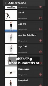 1.8K views · 100 reactions | New Feature is out now! With the new Update we introduced the workout Builder for Dojo Athletics. Now you can create your own workouts! Choose from hundreds of exercises from the Dojo library. Adjust your repetitions, duration, intenstity or weight for every exercises. Have fun! Disclaimer: This is the First Version of the workout builder. If you have problems or suggestions feel free to send us as Message. Your Dojo Athletics Team | Dojo Athletics | Facebook