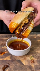 130K views · 1.8K reactions | Korean Inpsired French Dip ✔️ Recipe available in my digital sandwich ebook collection. Tap the link in the comment section #asmr #sandwiches #recipes | Dan's Food For Thought | Facebook