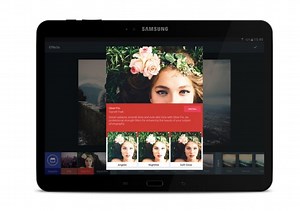 A free application to retouch photos on your iPad or Android tablet