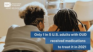 In  #NIH & CDC study published in JAMA Network Open, only 1 in 5 U.S. adults with opioid use disorder received medications to treat it in 2021. This research finds that #telehealth is associated with an increased likelihood of receiving evidence-based standard of care. https://loom.ly/PXwmhsQ | The National Institute on Drug Abuse - NIDA | Facebook
