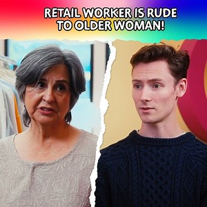 5.5K views · 170 reactions | Retail Worker Is Rude To This Old Woman | The Laugh Lab | Facebook