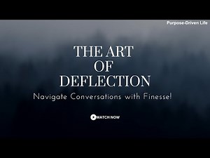 The Art of Deflection: A Psychological Power Move!