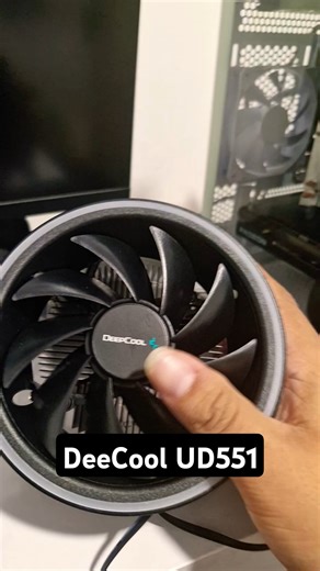 #DeepCool UD551 cpu cooler de +- 130mm