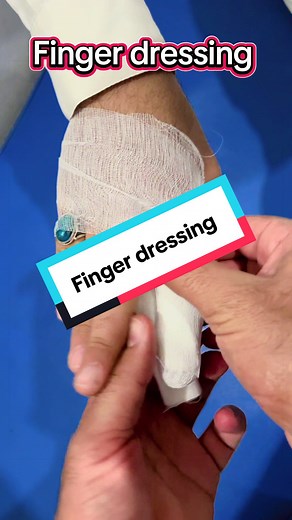 How to Apply a Finger Dressing Correctly