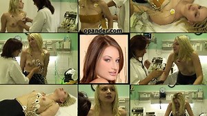 Barbara & Nurse Nicky Heart Exam & Stress Test, Stething, 12 Lead EKG Pt. #1 (in HD) | Clips4sale