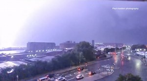 Incredible lightning strikes captured over Wirral tonight ⚡️ 📸 Paul Madden Photography | Wirral Weather