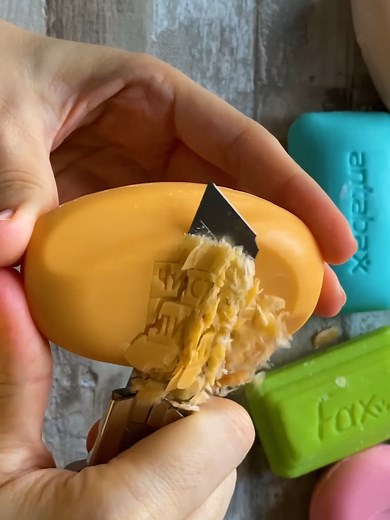 ASMR Soap Cutting: Satisfying & Relaxing Soap Carving