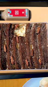 2.6K views · 7 comments |  sticky toffee cake  Made with a blend of date toffee trifle and coconut Bavarian cream, crowned with caramelized cornflakes and roasted pecans. Served with a scoop of vanilla ice cream for dine-in, half a kilo of vanilla ice cream and sticky toffee pudding sauce for takeaway and delivery by calling: 01-258 255 or 01-258 256 ️ | dipndip | Facebook