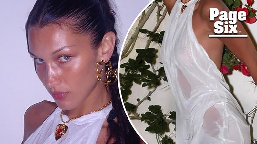 Bella Hadid’s see-through ‘wet look’ dress is inspired by bodily fluids