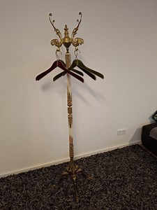 Antique Vintage Coat Rack Made of Bronze and Brass. - Etsy Australia