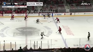 Martin Frk being Martin Frk 🤷🏼‍♂️ Springfield Thunderbirds | #SPRvsCLT | AHL
