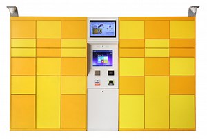[Hot Item] Intelligent Yellow Parcel Lockers for 24/7 Secure Delivery