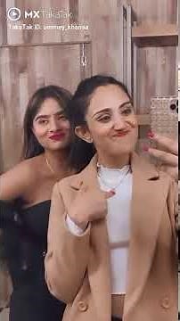 Girls attitude tik tok video