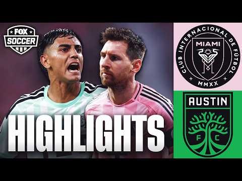 Lionel Messi & Inter Miami CF vs. Austin FC Highlights ⚽ FOX Soccer