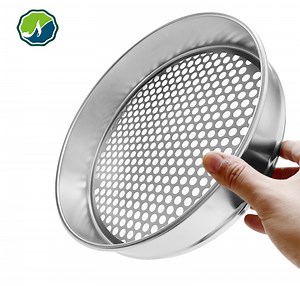 [Hot Item] Stainless Steel Test Sieve Soil Analysis Sieve with Lid and Pan