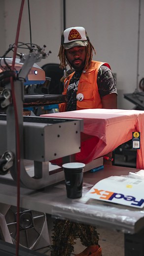 You know we’re out here trying to beat the heat. Might as well get to heat pressin’! #apparel #decoration #heat #transfer #screenprinting #screenprint #embroidery #shopsmall #shoplocal #texas #fortworth #panthercity #funkytown #cowtown #fedex | Printed Threads | Facebook