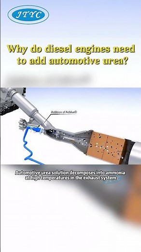 Why do diesel vehicles need urea?