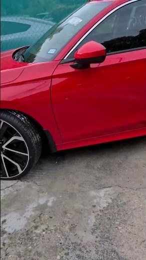 2022 honda civic ex on 22 rims