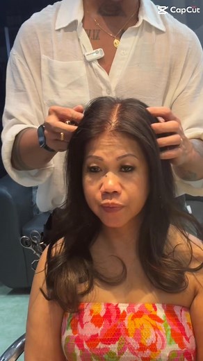 Dark to brunette blond hair,,thank you maam for trusting us #fypageシ #salon #BookNow #jcfied HAIRbestei Hel Moreno 💜💜❤️❤️ | JC Beauty Salon