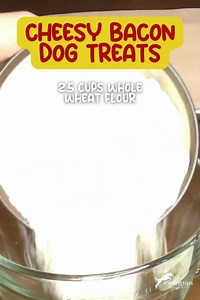 These cheesy bacon dog treats are the perfect homemade recipe for any...