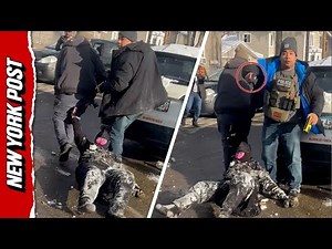 “LET HER GO!” Federal Agents Drag Woman Across Street as Anti-ICE Protest Explodes