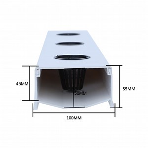 [Hot Item] PVC Pipe Hydroponics Grow Nft Channels System for Vertical Farm System