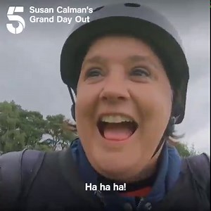 23K views · 72 reactions | Idea for a movie: RoboCop, but on a segway. Starring Susan Calman. Hit me up, Hollywood, let's get this movie made.  Stream Susan Calman's Grand Day Out on My5 | Channel 5 | Facebook