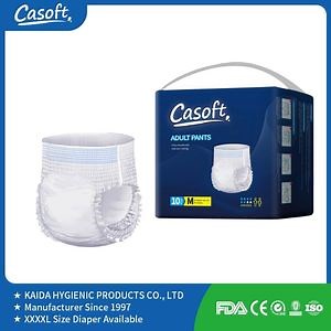 [Hot Item] China Factory OEM Free Samples Disposable Adult Pull up Adult Diaper Adult Pants XL Size