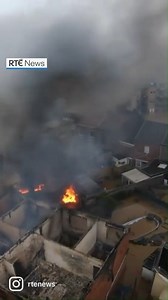The death toll from floods in Europe soared to at least 118 today, most of them in western Germany, where emergency services were searching for hundreds of missing people. This aerial footage shows the scale of the devastation near the Belgian city of Liège. | Read: https://bit.ly/2TgHo4D | RTÉ News