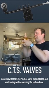 BUILD CHOPS: www.trumpetlegacy.com My friend Harrisson Ball on the CTS valves. The Compression Training System by Larry Meregillano! . The evolution of the CTS is here! . This is an idea that I have been toying with for a couple of years. With this tool, we will be able to create the same haptic feedback as playing the trumpet while exercising on the CTS. . The CTS valves will be an option that you can use with your existing CTS kits. The meter will sit in the holder and it is removable so that 