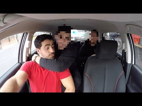 Uber Driver Forced to Help Robbery (Getaway Uber)
