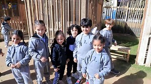 Slide, swing, and meet the farm squad! 🐄🐑 From sliding into fun to swinging with the goats, the fun never stops! #kindergarten #egypt_school | Egypt School