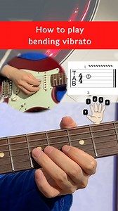 1.3K views · 11 reactions | How to play vibrato on guitar!...