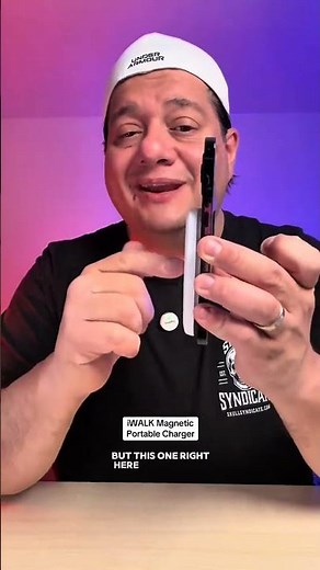 The iWALK Magnetic Portable Charger is super slim and looks really nice! It can keep you juiced up