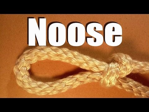 How to Tie: A Noose Knot