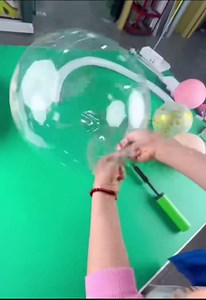 Axolotl Balloons 9pcs - Pink Sea Grass & Transparent BoBo Balloons for Birthday & Baby Shower Parties