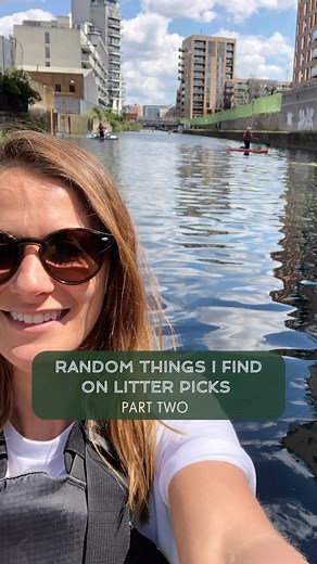 2.6K views · 13 reactions | Here we go again… another haul of totally random finds that have been fished out of our waterways. This time we’ve got teddy bears, road signs, garden chairs, doner kebab meat and and even a thigh high boot… what next?! Part 3 coming soon  | Lizzie Outside | Facebook