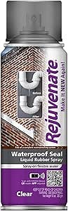 Rejuvenate Waterproof Seal Liquid Rubber Spray 10 oz