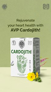 16K views · 381 reactions | Embark on a journey towards heart health with Cardojith Tablets by AVP! Ancient wisdom combined with modern research helps in promoting smoother blood flow, supporting healthy blood pressure levels, and minimizing cardiovascular risks. ​ ​ #HolisticWellnessWithAVP #wellness #healing #avp #ayurvedaeveryday #healingthroughayurveda #healingjourney #ayurvedalife #ayurveda #ayurvedarituals #ayurevdaforall | The Arya Vaidya Pharmacy (Cbe) Ltd. | Facebook