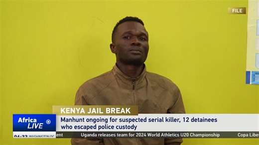 Kenya police say the suspect, Collins Jumaisi confessed to murdering 42 women and dumping their bodies in a quarry. Jumaisi escaped from a police station in Nairobi on Tuesday. The country's acting national police chief says a preliminary investigation indicated Jumaisi had "inside help" with his escape. | CGTN Africa