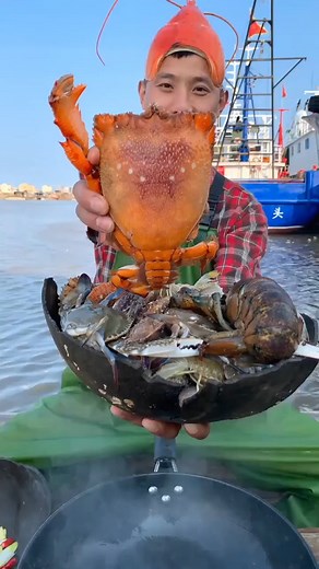 6.3K views · 298 reactions | Fishing Man Cooking Sea Food Look So Yummy襤 | Cocking Sea Food | Facebook