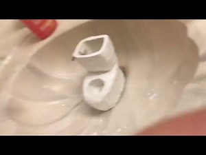 Flushing my clay toilet!